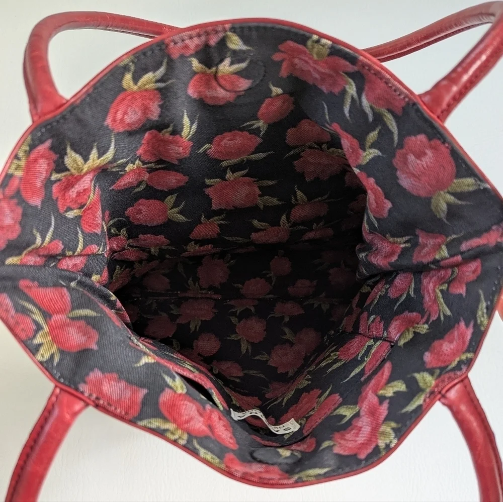 Vintage Sabina New York Leather Shoulder Bag Boho Style Purse
